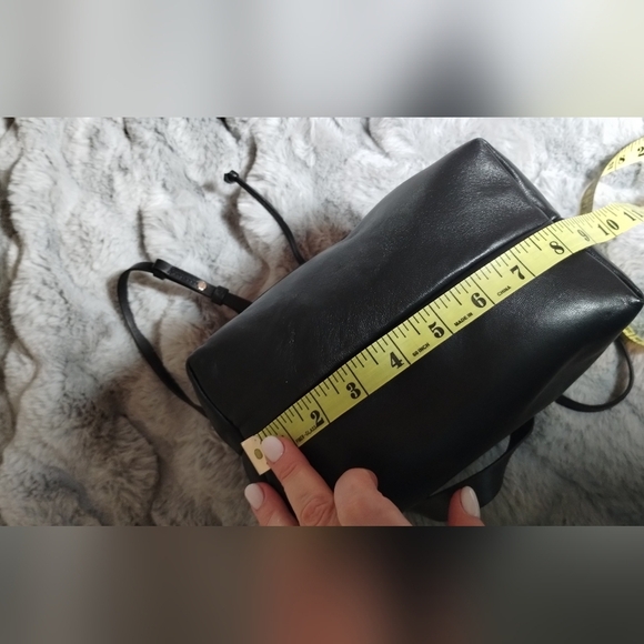 Theory Small Bucket Bag in Genuine Leather - Picture 8 of 12